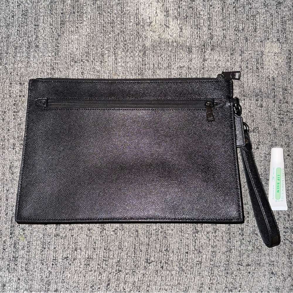 Coach carryall pouch wristlet